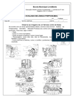 Avaliação Diagnóstica Produção de Texto