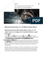 Mantenimientos A y B Mercedes-Benz - Alhambra Servicios