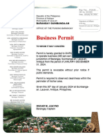 Business Permit