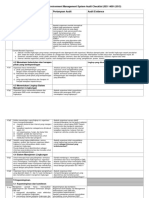 ISO 14001-2015 Checklist