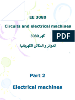 EE3080 Part 2 Electrical Machines