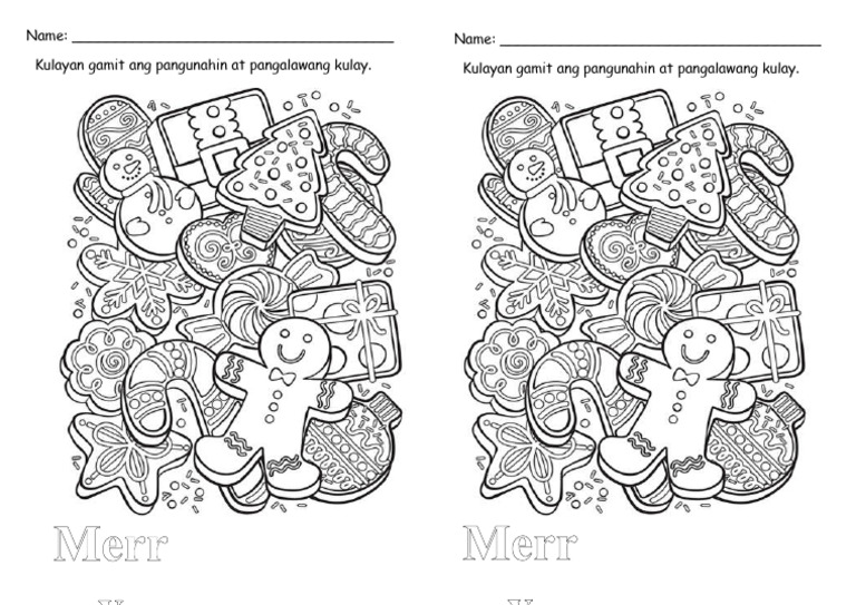 christmas coloring | PDF