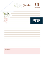DG Agenda - Floral - Rosa - 1DPP - 2023drive Da Grazy
