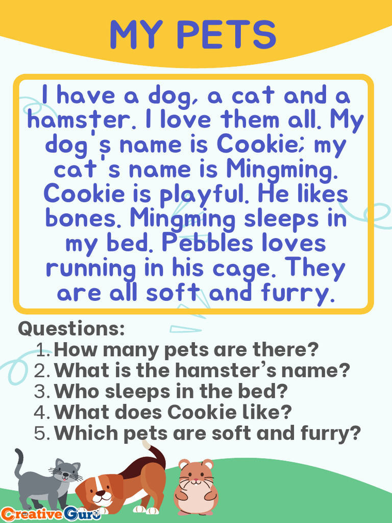 Beginner Reading Comprehension Exercises | PDF