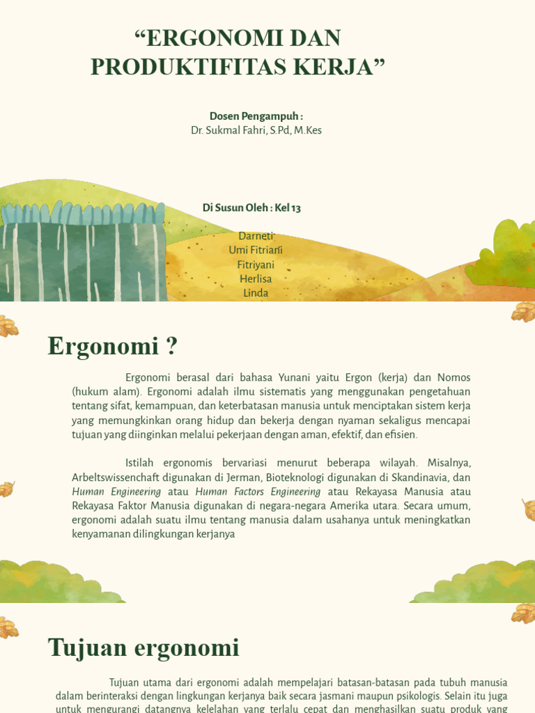 k3 Kel 13 - Dr. Sukmal Fahri | PDF