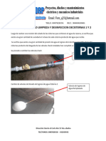 Informe Tecnico Limpieza y Desinfeccion Decisternas 1 y 2