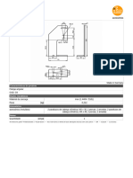 Suporte Sensor Laser IFM - FLANGE - E2D101