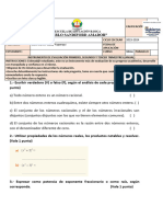 Examen - Anual - Matemáticas 10mo - 2023-2024