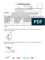 EXAMEN 3ero - FISICA