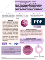 Poster Tesis - Lesiones Intraepiteliales Escamosas Cervico Uterinas de Alto y Bajo Grado y La Infección de VPH de Genotipos de Alto Riesgo