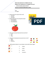 Soal Bahasa Inggris