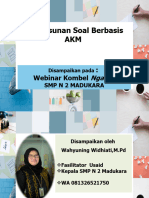 Soal Akm Webinar Kombel