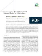 Gao - Wu - Wen (2018) Effective - Negative - Mass - Nonlinear - Acoustic - Metamat - 2018 - Advances in CivENg