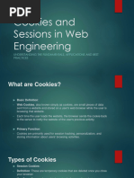 Cookies and Sessions