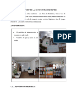 A.1 Informe de Topografia - Descripcion de Estructuras Existentes