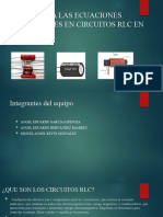 Aplicación A Las Ecuaciones Diferenciales en Circuitos RLC 2.0