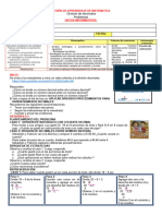 Sesión de Aprendizaje Matematica Division Con Decimales