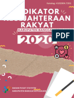 Indikator Kesejahteraan Rakyat Kabupaten Banggai Kepulauan 2020