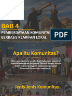 Sosiologi 12 Pemberdayaan Komunitas