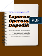 LAPORAN OPERATOR DAPODIK UNTUK PMM - WWW - Kherysuryawan.id