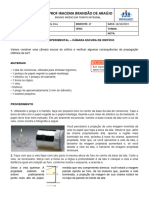 Prática Experimental - Camara Escura de Orifício