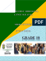 Grade 10 Short Stories Guide