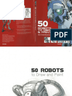 50 Robots To Draw and Paint | PDF | Pencil | Computing And