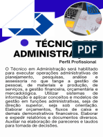 Administração Técnico Em: Perfil Profissional