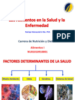 Clase Alimentos I Los Alimentos en La Salud y Enfermedad 2023-2