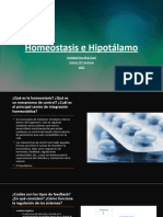 Homeostasis e Hipotálamo