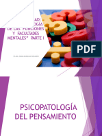 Psicopatologã - A Del Pensamiento