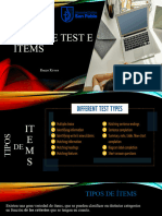 Tipos de Test e Items 2