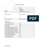 Barangay Profile Form