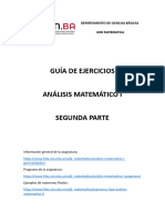 Guia de Trabajos Practicos de Analisis Matematico I Segunda Parte