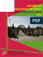 Kecamatan Nanggulan Dalam Angka 2019