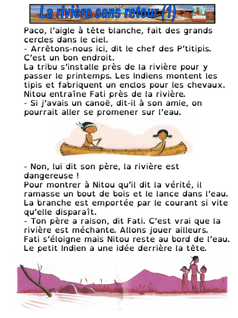 Histoire - Riviere Sans Retour - 1 | PDF