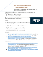 Assignment Guide Following Lesson 2