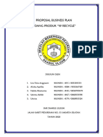 PROPOSAL PRODUK W Recycle 2022 Jakbee SMK DAARUL ULUUM....