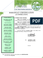 2021 Certification (Authorization) - SOFRONIO S. COMIA