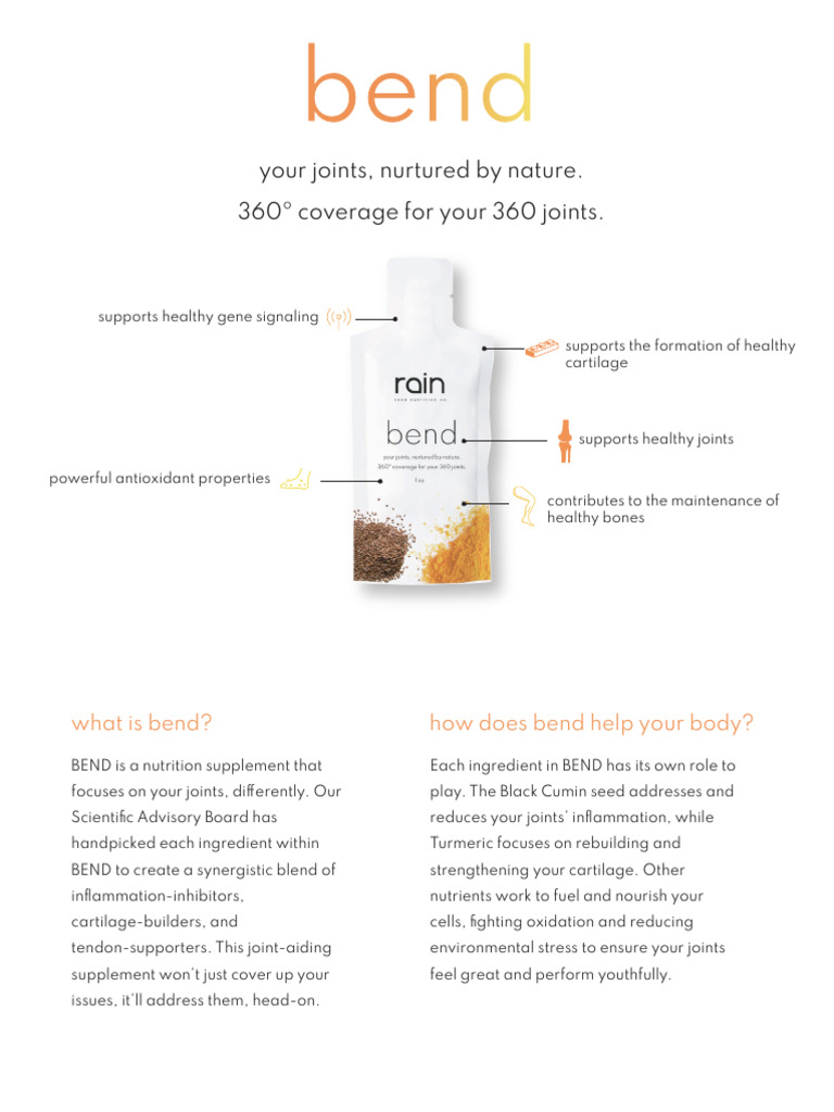 BEND Fact Sheet PDF Dietary Supplements Vitamin