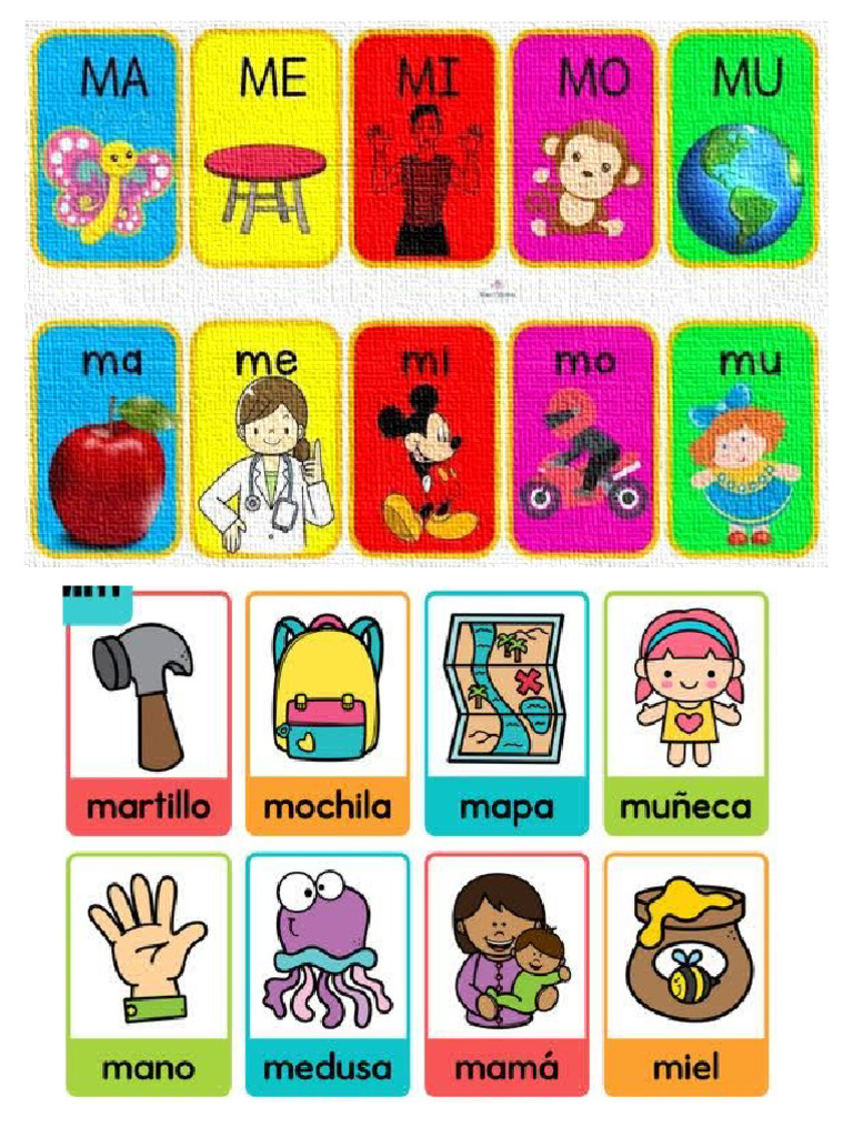 Memorama Letra m | PDF