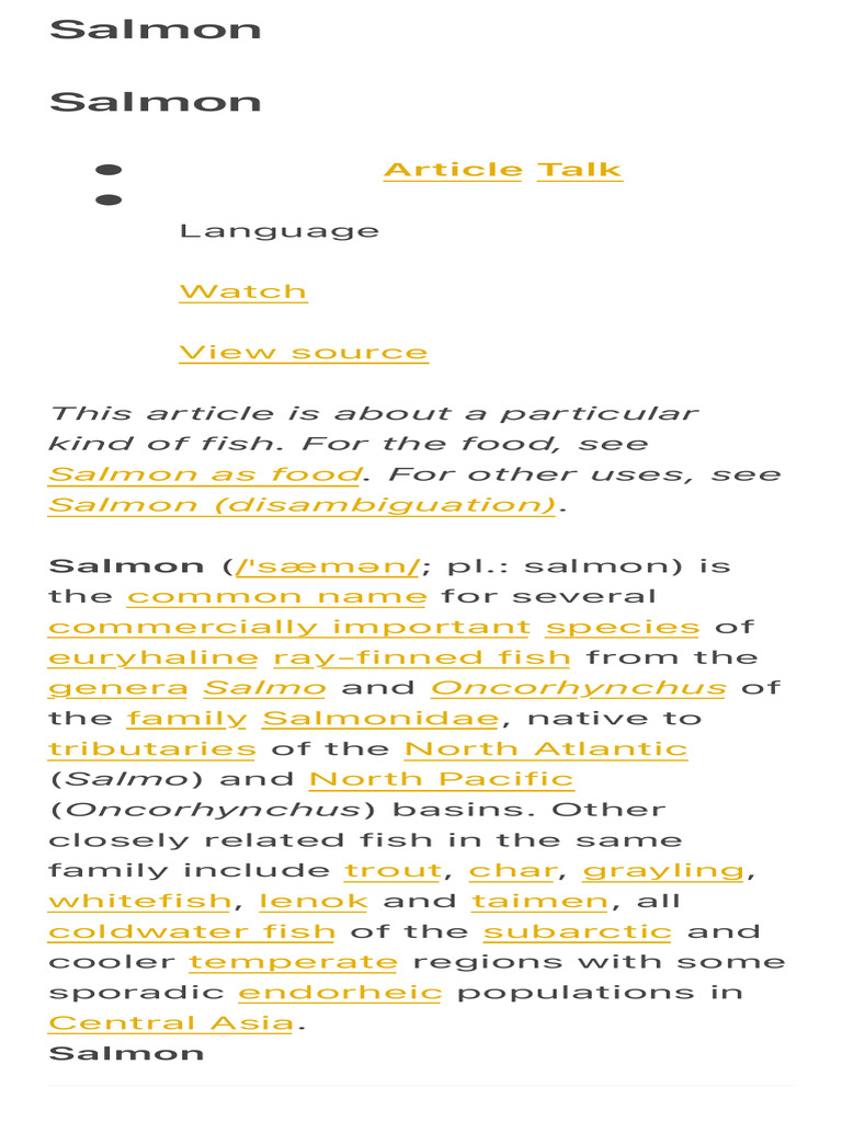 Salmon Hanakmbsbbs83772 Pdf Salmon Aquatic Animals