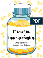Memoria Farmacológica 