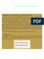 CLASIFICACIÓN DE LOS LÍPIDOS