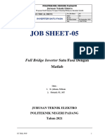 Job Sheet Ke-5 Inverter Satu Fasa