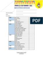 Examen de Praxias Orofaciales