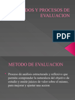 Metodos y Procesos de Evaluacion1