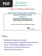 ch6 Distributed Database