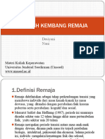 Tumbuh Kembang Remaja