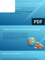 2.5 Formas de Entrada y Negociaciones en Los Mercados Internacionales.